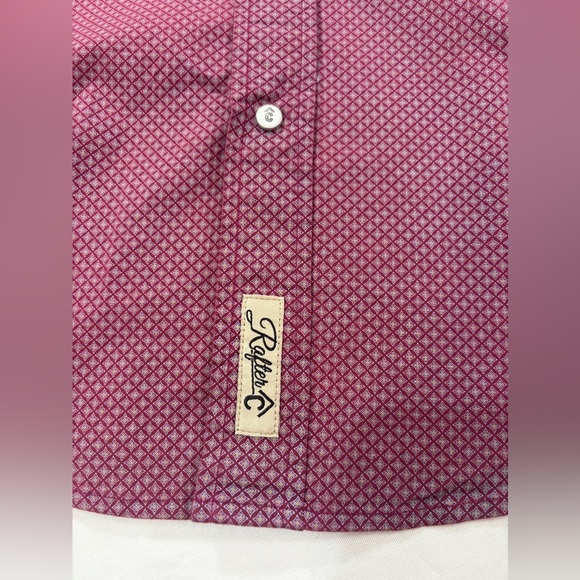 Rafter C Men’s Western pearl snap Long sleeve size M - Picture 7 of 7